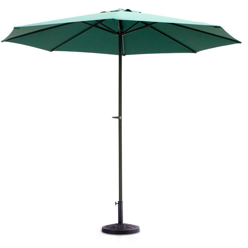 Giantex 17.5" 30lbs Patio Market Umbrella Base, Classic Round - Giantexus