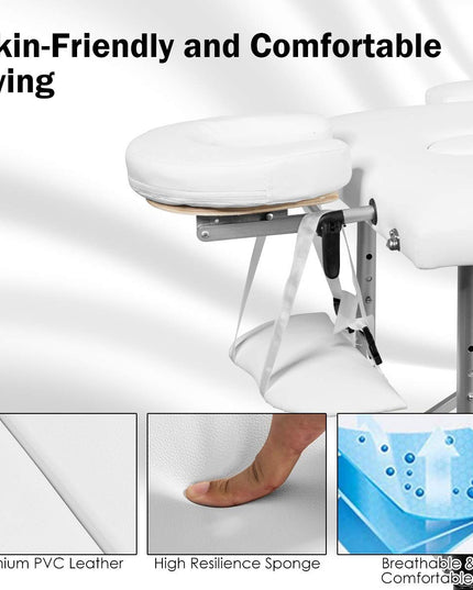 Giantex 84" Massage Table Professional Portable Massage Bed