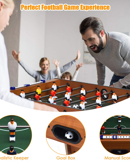 Giantex 27in Football Table w/ 2 Mini Footballs
