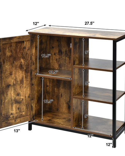 Giantex Storage Cabinet, Industrial Pantry Cupboard