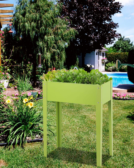 Metal Plant Box with Legs (25" L x 13" W x 31.5" H)