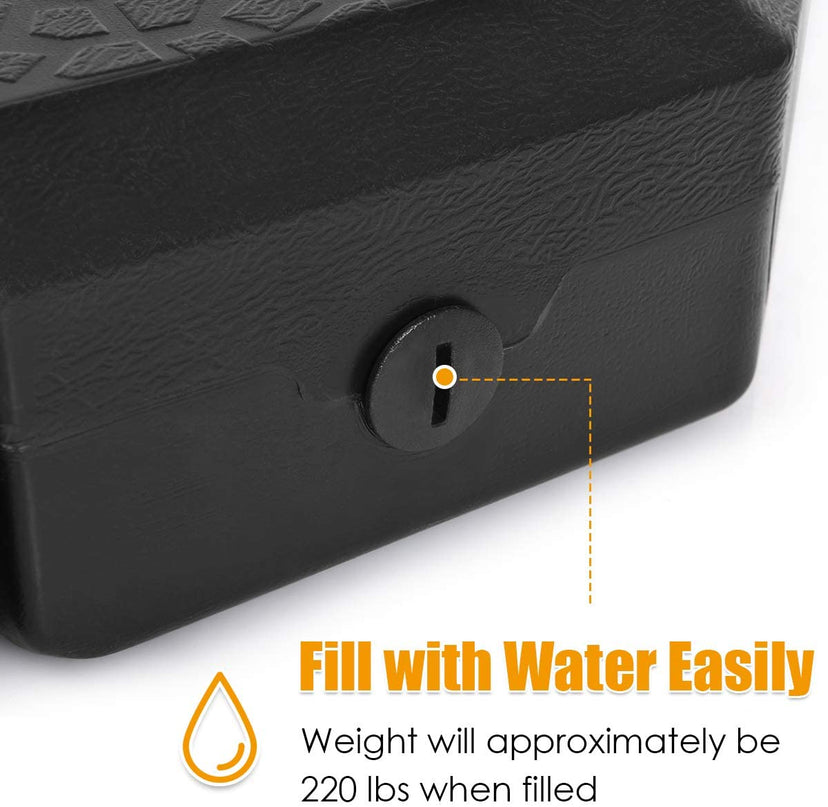 4PCS 350 lbs Offset Patio Umbrella Base - Giantexus