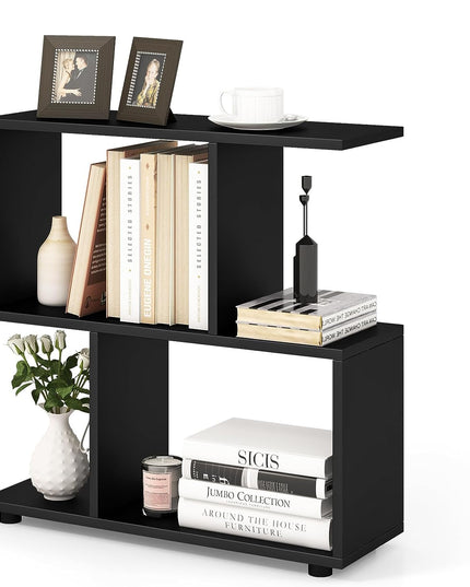 Giantex 3-Tier Geometric Bookshelf