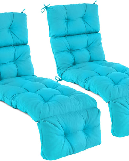 Giantex Set of 1/2/4 Lounge Chair Cushion(73X22X4 Inch)
