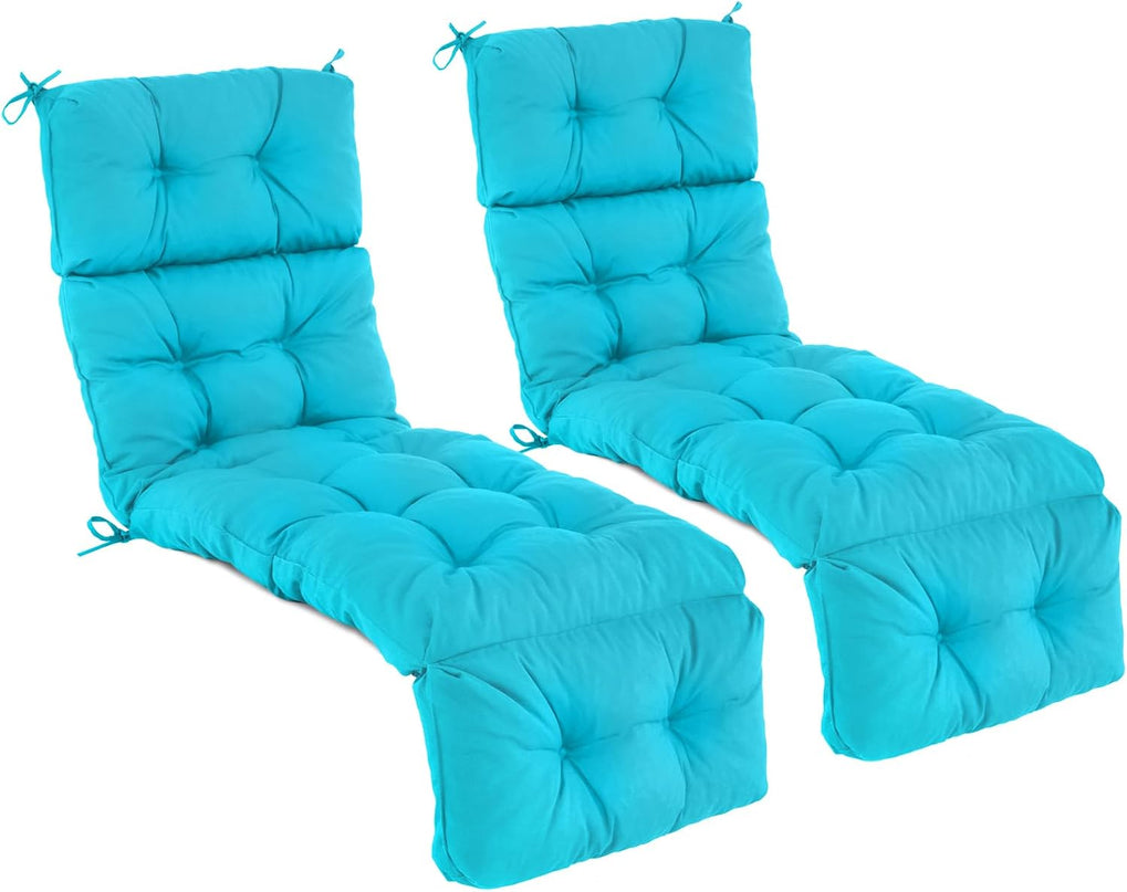 Giantex Set of 1/2/4 Lounge Chair Cushion(73X22X4 Inch)
