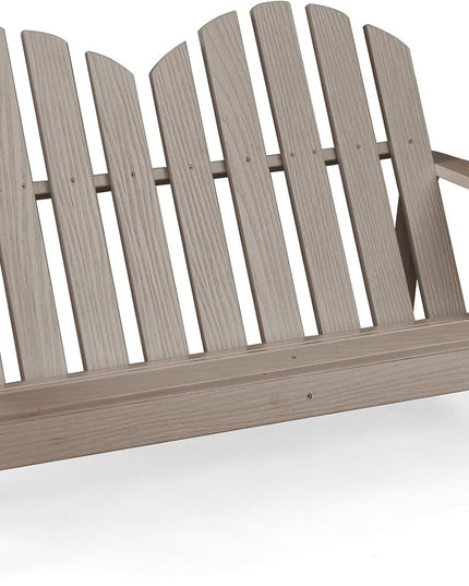 Giantex Kids 2-Seat Adirondack Chair - Fir Wood Double Loveseat with High Backrest, Arm Rest, 300 LBS Weight Capacity