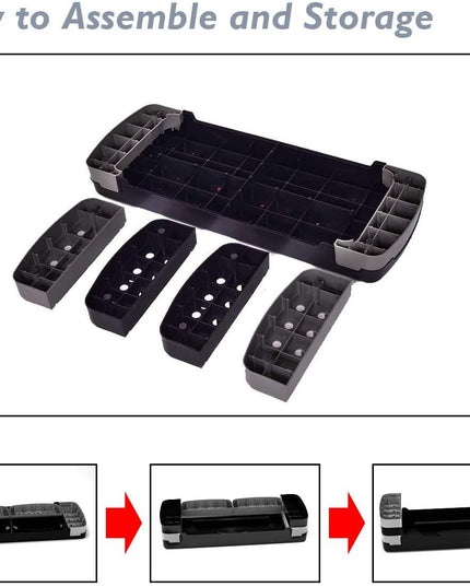 31" Aerobic Step Platform, Non-Slip Surface - Giantexus