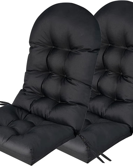 Giantex Patio Adirondack Chair Cushion - 49"x 23"High Back Rocking Chair Cushion w/Fixing Straps, Durable & Fade Resistant