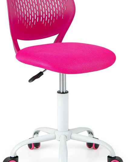 Giantex Kids Desk Chair, Children Armless Study Chair with Adjustable Height, for Girls Boys Teens