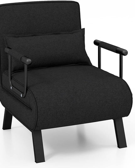 Giantex Convertible Sofa Bed, 4-in-1 Sleeper Chair with Pillow