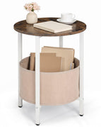 White & Rustic Brown
