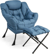 Navy / Lazy Chair+Ottoman