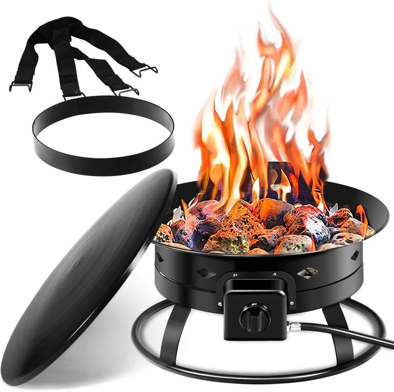Firebowl Outdoor Portable Propane Gas Fire Pit