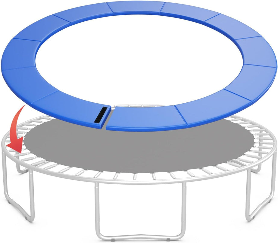 Giantex 14ft / 15ft / 16ft Trampoline Replacement Safety Pad With Opening Design