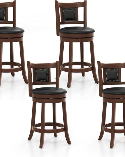 Giantex Swivel Bar Stools Set