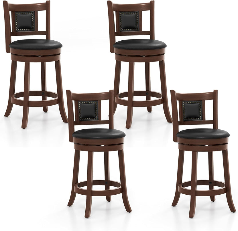 Giantex Swivel Bar Stools Set