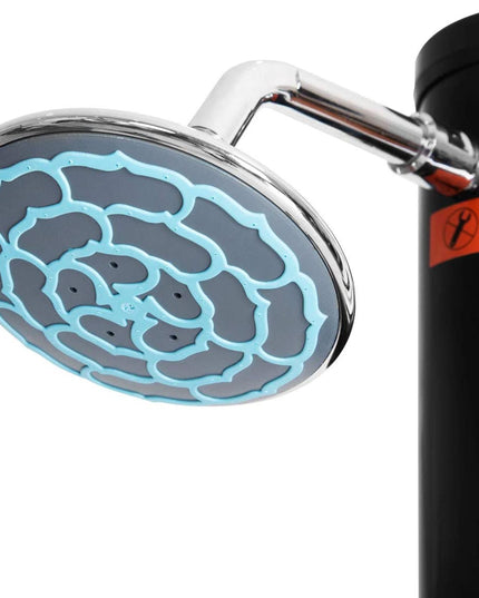 7.2Ft 2-Section Solar Heated Shower with Shower Head - Giantexus