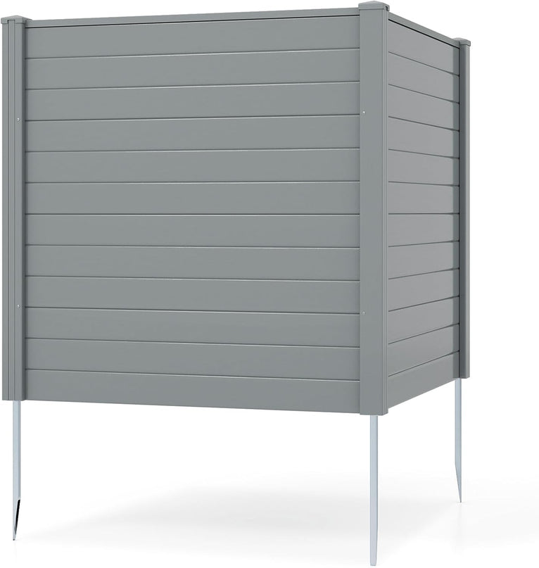 Giantex Outdoor Privacy Screen | 48''W x 48''H Decorative Air Conditioner Fence