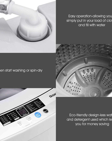 Portable Compact Washer Dryer Combo Full-Automatic Washing Machine