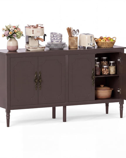 GIANTEX 47" Buffet Cabinet with 3 Drawers & 2 Cabinets