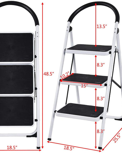 Giantex 2 Step Ladder Folding Step Stool Platform Home Kitchen Tool Multiuse Stepladder