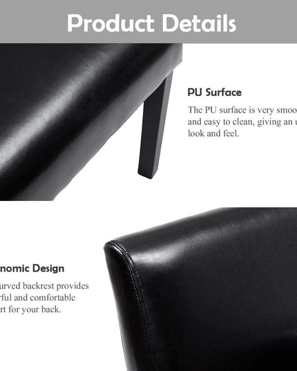 Leather Reception Guest Chairs