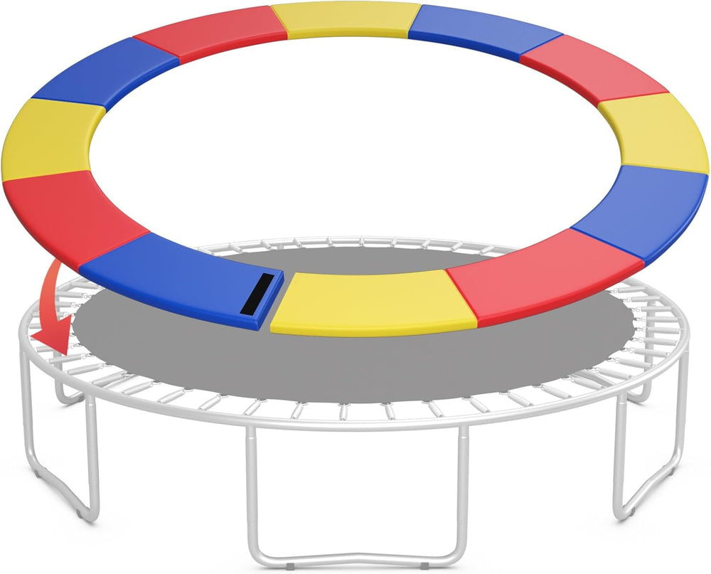 Giantex 14ft / 15ft / 16ft Trampoline Replacement Safety Pad With Opening Design