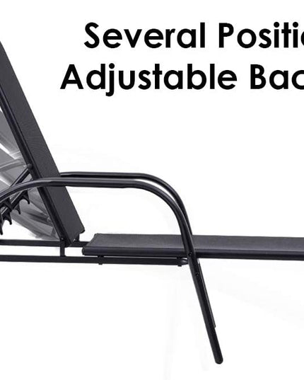 Outdoor Patio Chaise Lounge Chair