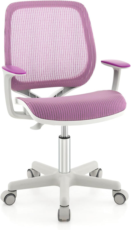 Giantex Kids Desk Chair, Children Armrest Computer Chair with Sit-Lock Wheels