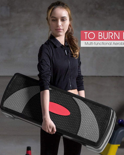 31" Aerobic Step Platform, Non-Slip Surface - Giantexus