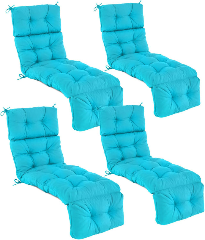 Giantex Set of 1/2/4 Lounge Chair Cushion(73X22X4 Inch)