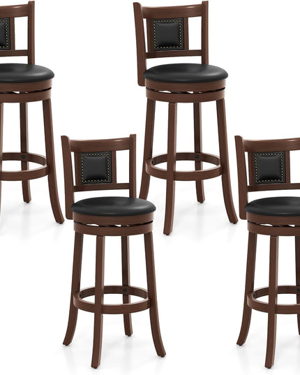 Giantex Swivel Bar Stools Set