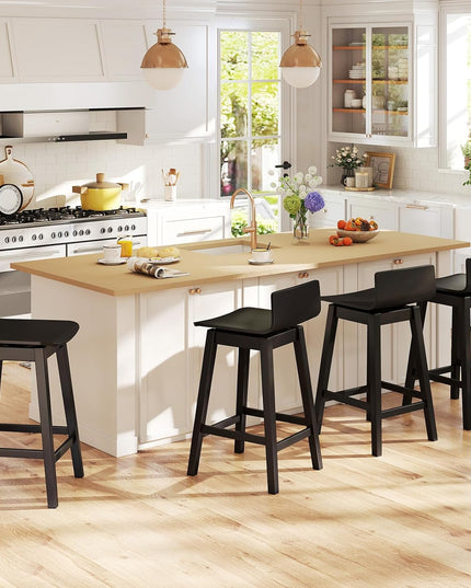 Tabourets de bar pivotants Giantex de 24,5 po, ensemble de 2 ou 4
