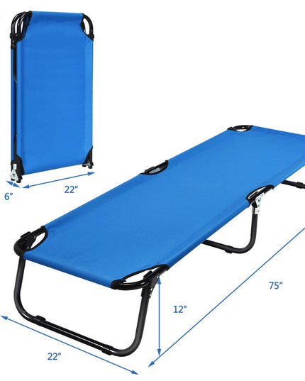 Giantex  Light Weight Camping Bed for Camp Office Sleepover