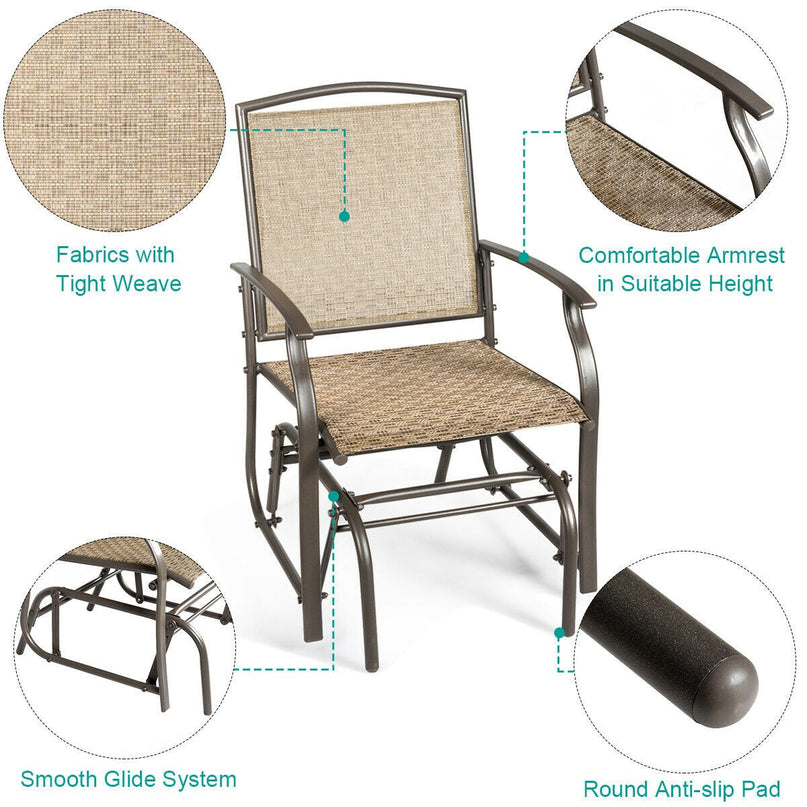 Outdoor Lawn Rocking Chair