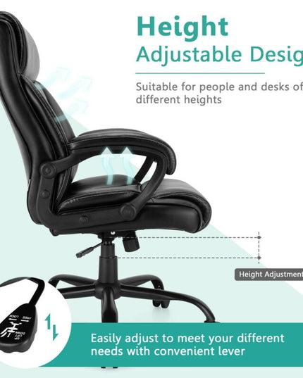 Home Office Chair, 400 LBS High Back Big and Tall Executive Chair