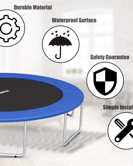 Giantex Trampoline Pad, 8ft 10ft 12ft 14ft 15ft 16ft Trampoline Replacement Safety Pad