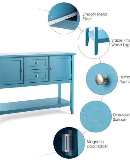 Giantex Buffet Sideboard, Wood Storage Cabinet
