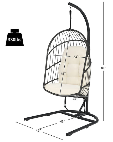 Giantex Hanging Egg Chair with Stand