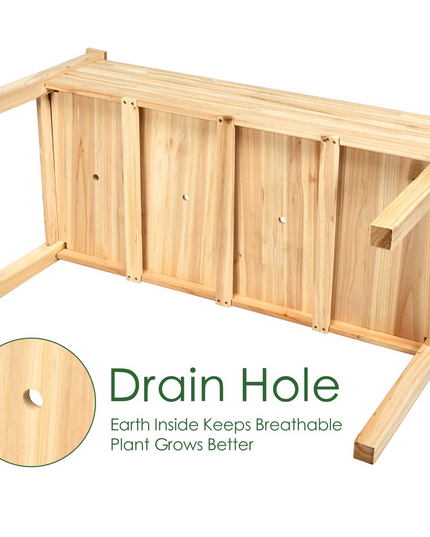 Raised Garden Bed Kit (49.5" X 23.5" X 30.0")
