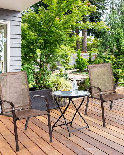 Giantex 4 Piece Patio Chairs
