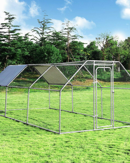 Giantex Large Metal Chicken Coop