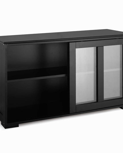 Giantex Buffet Sideboard, Wood Credenza with Sliding Doors