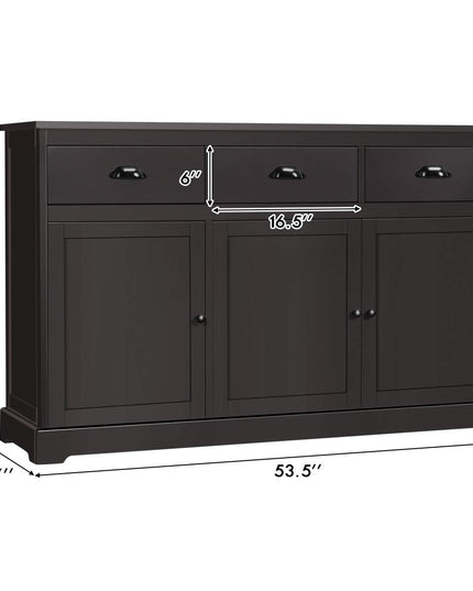 Giantex Sideboard Buffet Server Storage Cabinet Console Table
