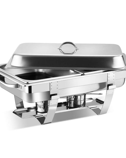 Giantex 2 Packs Chafing Dish 9 Quart Chafer Dishes Buffet Set