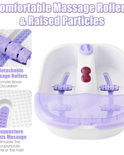 Giantex Foot Spa Bath Massager, Heated Foot Baths Machine - Giantexus