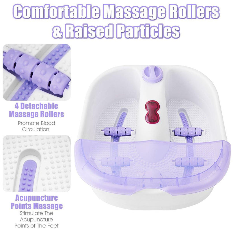 Giantex Foot Spa Bath Massager, Heated Foot Baths Machine - Giantexus