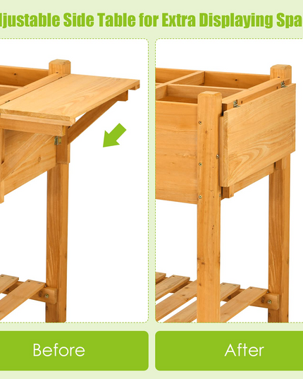 Elevated Raised Garden Box (47L x 21W x 31.5H)
