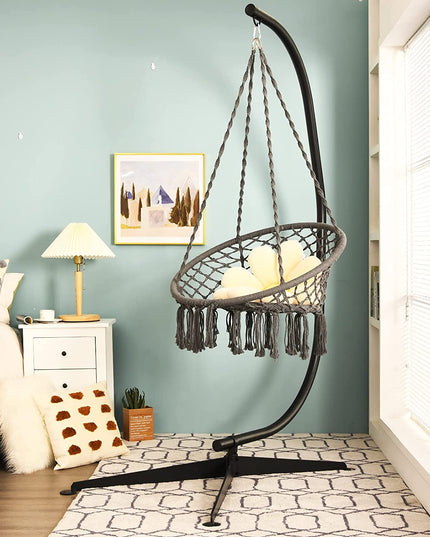 Giantex Hammock Chair Stand, Hanging Chair Stand, C Stand for Hanging Chair