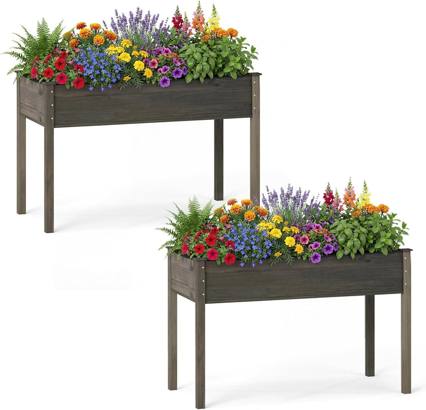 Raised Garden Bed with Legs (47" L x 23" W x 30" H)